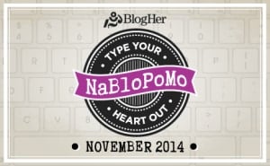 Lessons Learned from Taking on #NaBloPoMo Nov 2014