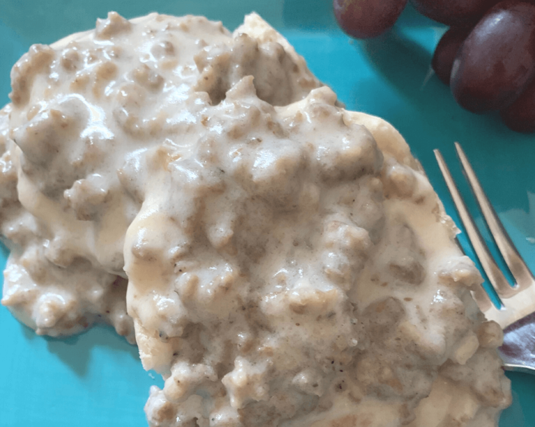 Biscuits with Sausage Gravy Recipe