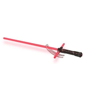 Every Jedi needs a lightsaber and a villain to fight. This Kylo Ren deluxe lightsaber would make a great gift for your Star Wars fan.