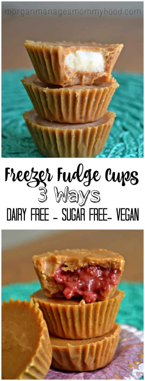Freezer Fudge cups are Refined Sugar Free and Dairy Free treats you and your kids are sure to love!