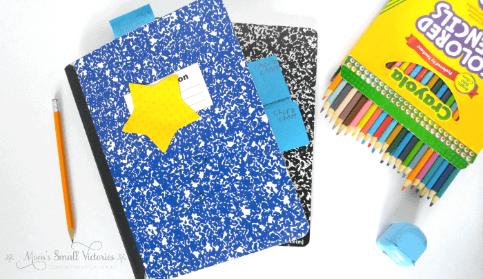 How a Summer Bullet Journal for Kids saved my sanity by Mom's Small Victories. A kids bullet journal is easy to put together using leftover school supplies you probably already have at home.