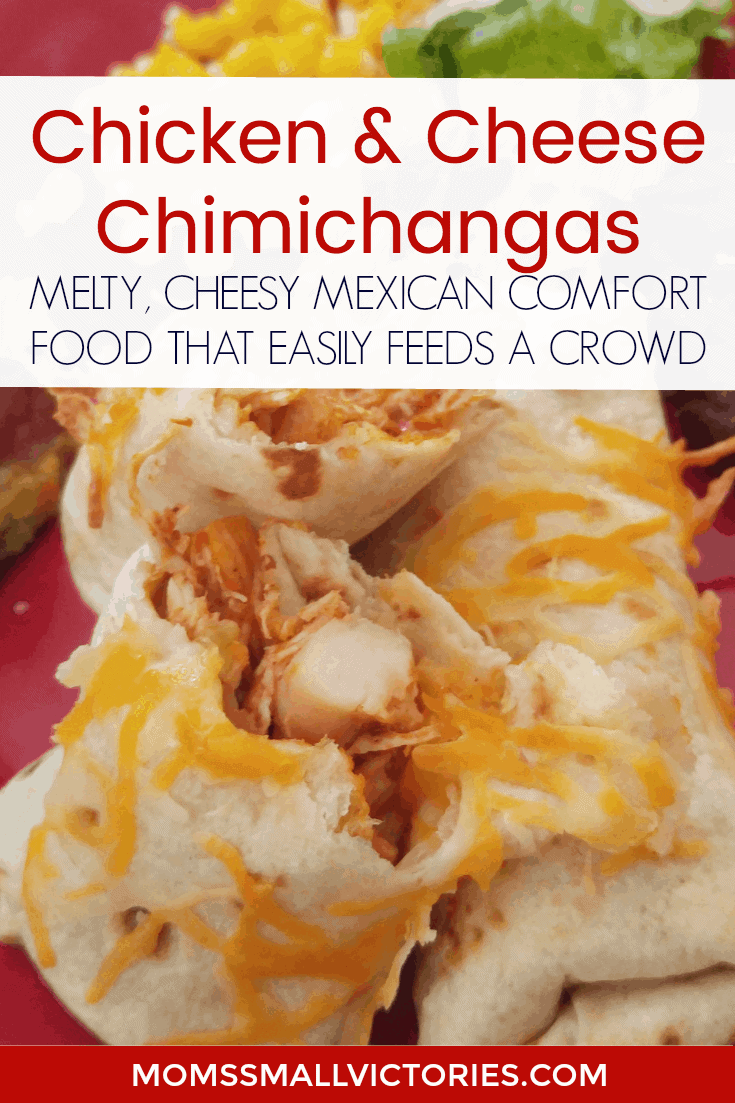 Mexican Chicken and Cheese Chimichangas Recipe