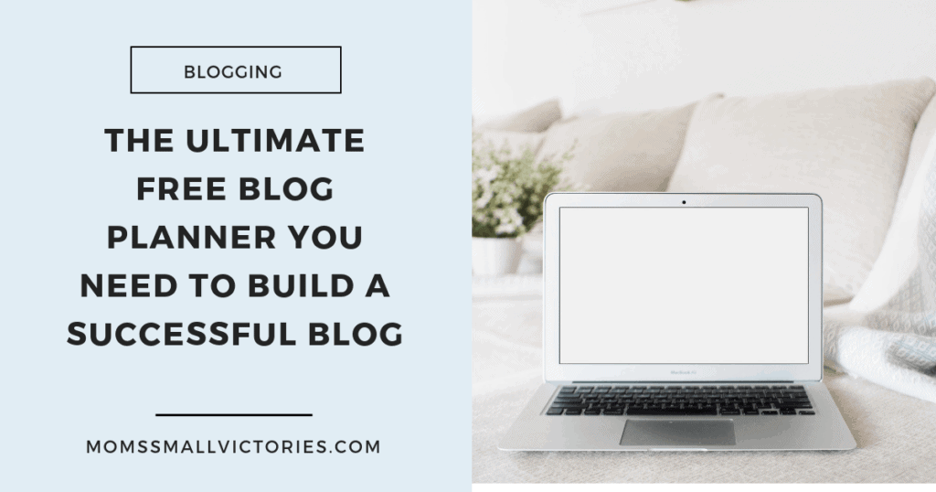 The Ultimate Free Blog Planner You Need to Build a Successful Blog. With 35+ customizable worksheets, you can beat the overwhelm, get your blogging tasks and statistics organized so you can focus on what needs to get done and crush your blogging goals.