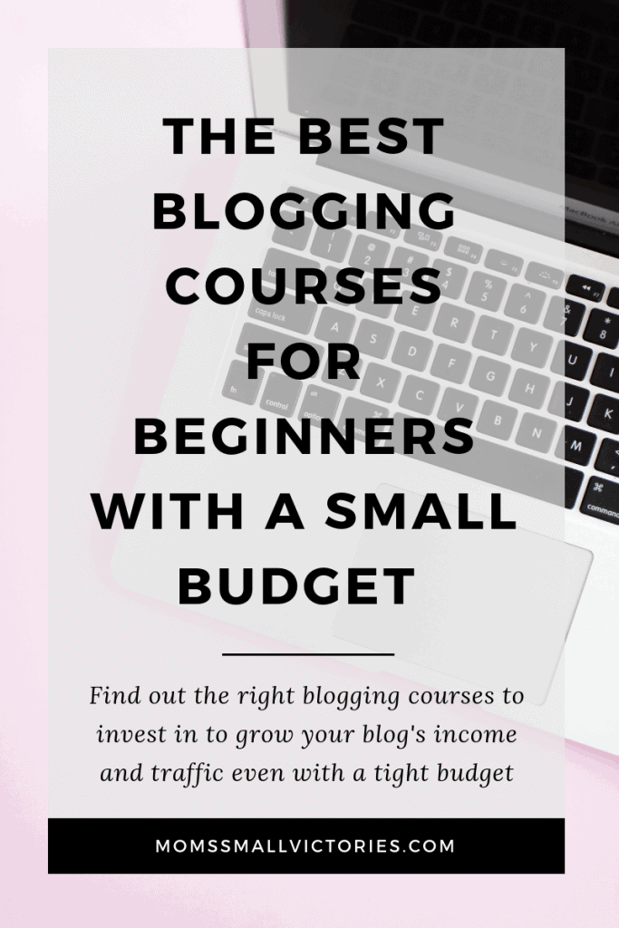 The best blogging courses for beginners with a small budget. Investing in the right blogging courses to grow your traffic and income are essential. Check out these best blogging courses to get the most bang for your buck when you're just starting out and money is tight.