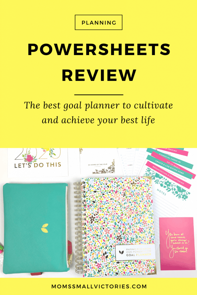 2020 Powersheets Review: the Powersheets intentional goal planner can help you find what's missing in your life and make more time for what matters to you. This is the best goal planner to help you cultivate and achieve your best life