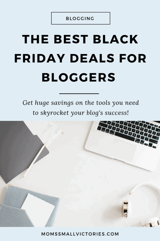 Successful blogs are built on a whole lot of passion and even more hard work. I love sharing blogging tips and tricks I've learned along the way and one of them is to snag the best Black Friday deals for bloggers so you can skyrocket your blog's success in 2019 and keep more income in your pocket!