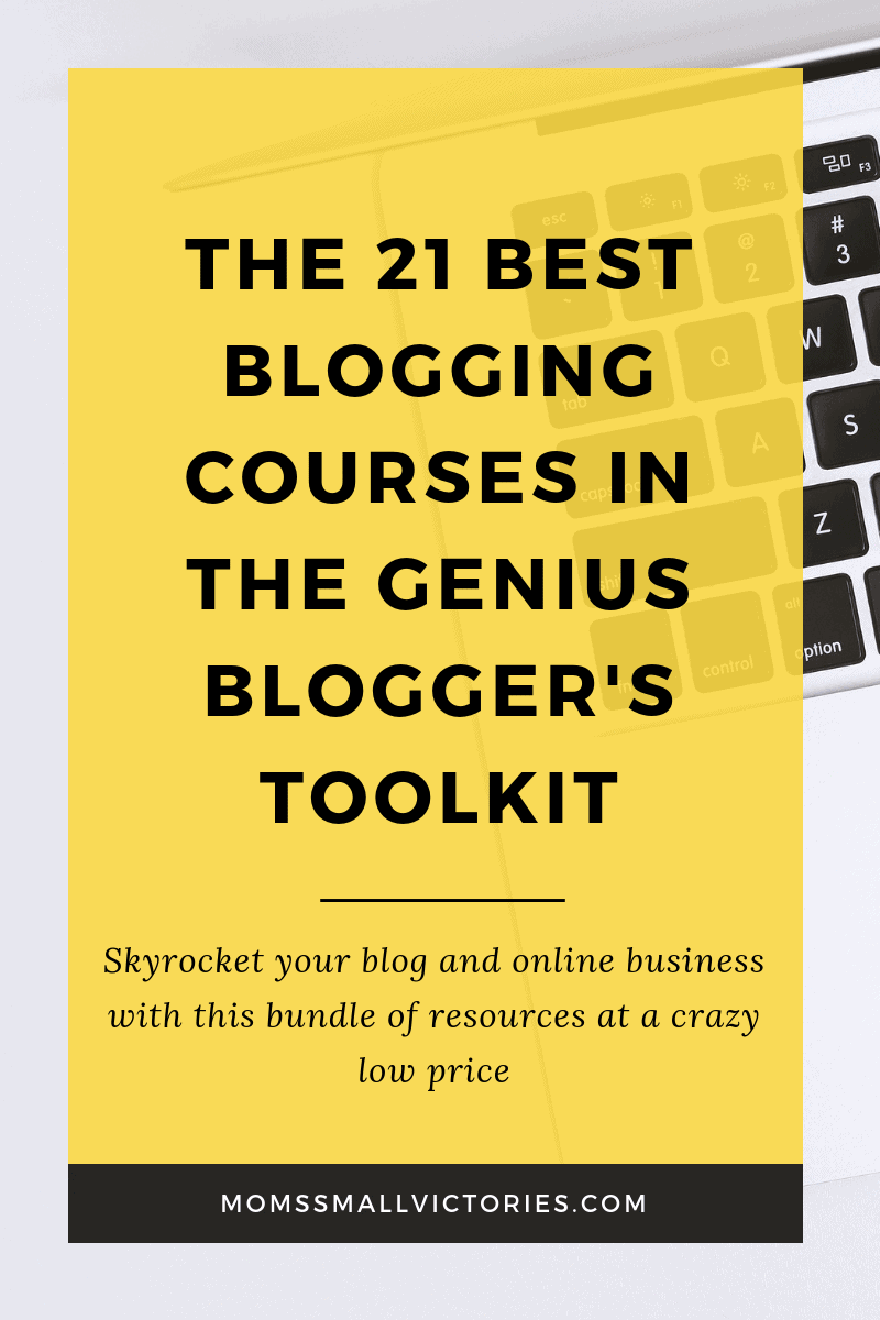 The 21 Best Blogging courses in the Genius Blogger's Toolkit for intermediate and advanced bloggers. And the top 10 best courses for beginners in the Genius Blogger's Toolkit 2019 and what order to do them in. You don't want to miss your chance to skyrocket your blog and online business success in 2020. Grab this amazing bundle of 94 blogging and business courses at 97% off for 6 days only!