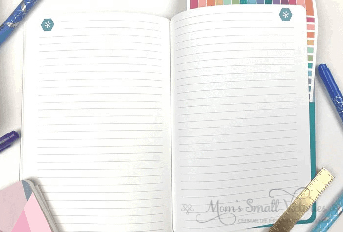 Erin Condren Daily Planner Review. There are 2 lined notes pages at the end of the Erin Condren Daily Petite Planners. If you're a big note taker and list maker like me, I recommend getting another Petite Lined Journal or Petite Dot Grid Journal to complete your GTD system. 