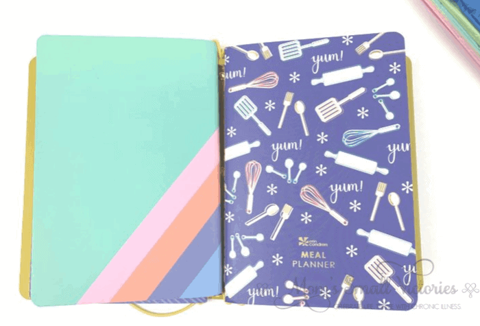 Erin Condren Daily Planner Review. The Erin Condren Petite meal planner is one of the notebooks in my On the Go Folio. 