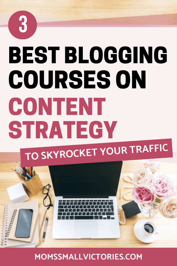 The 3 best blogging courses on content planning, creation and strategy to skyrocket your blog's traffic and income. 