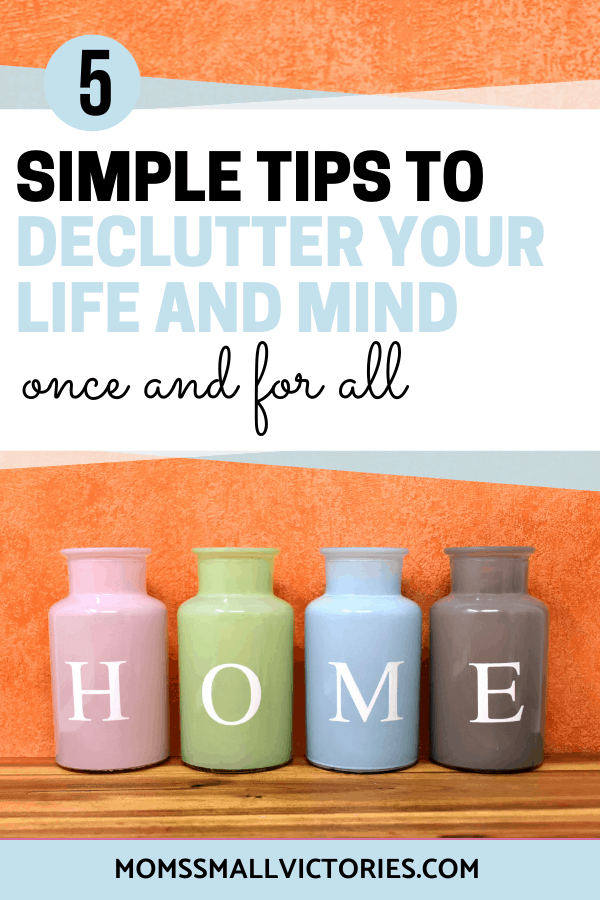 5 Tips to Declutter Your Home and Mind. Achieve a Clutter-Free Home and a Stress-Free Mind with these tips.